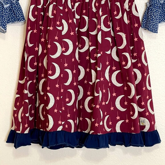 Wild Flowers Dress No.10 Size 10 EUC Mixed Media Dress - Picture 6 of 10